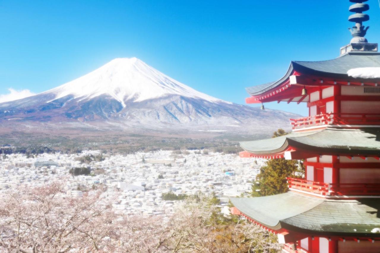 Erable Mt.Fuji "Zen" Villa Fujikawaguchiko Bagian luar foto